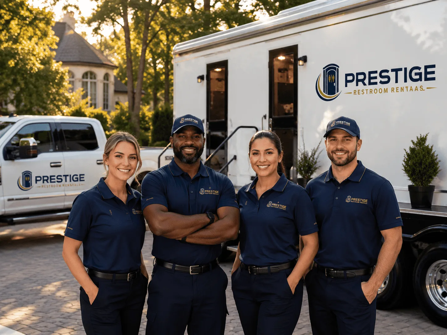 Trusted Luxury Portable Restrooms company in Manderson, SD